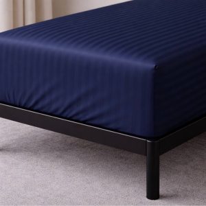 Простирадло натяжне Сатин Boston Royal Blue