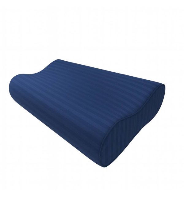 Наволочка Сатин Memory Wawe Royal Blue Stripe