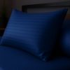 Наволочка Сатин Boston Royal Blue Stripe