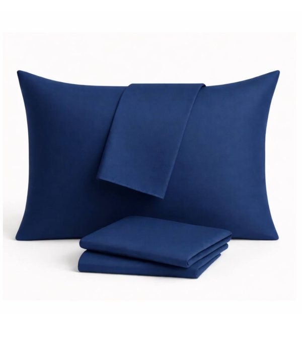 Наволочка Сатин Boston Royal Blue