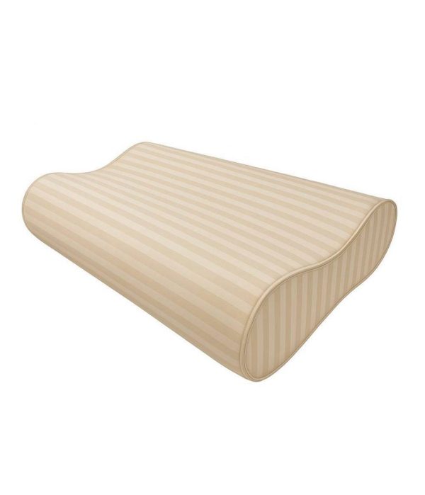 Наволочка Сатин Memory Wawe Ivory Beige Stripe
