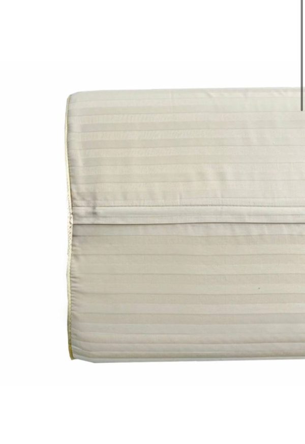 Наволочка Сатин Memory Wawe Ivory Beige Stripe
