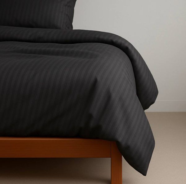 Підковдра Сатин Boston Iron Grey Stripe