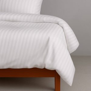 Підковдра Сатин Boston White Stripe